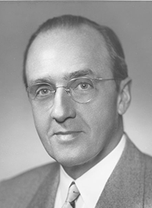 Delos C. Johns, fifth president of the Federal Reserve Bank of St. Louis.